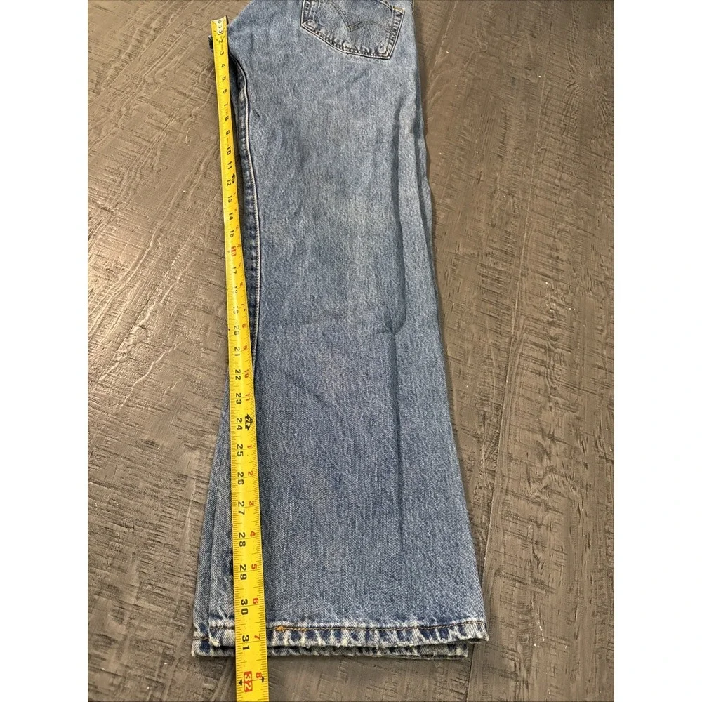 Vintage  Levi's 501 men's jeans 36/32 (31) Denim Button Fly 100% Cotton  5010193